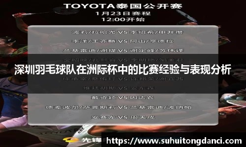 深圳羽毛球队在洲际杯中的比赛经验与表现分析